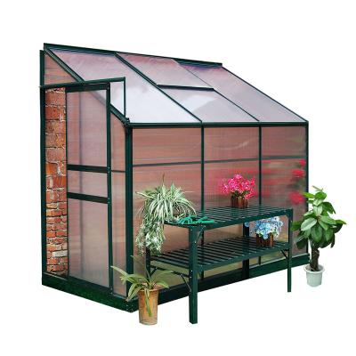 China 2.4 Square Meter Polycarbonate Sheet Garden UV Coating Backed Greenhouse PC Sheet for sale