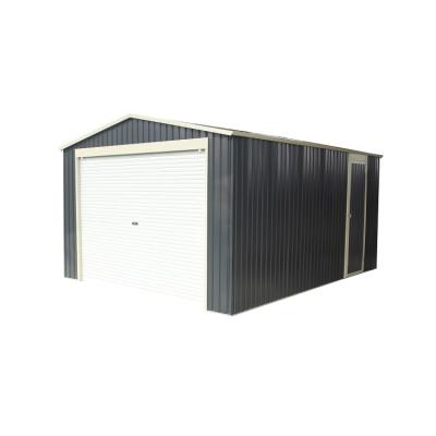 China Easily Assembled High Quality 11x19FT Metal Parking Lot With Automatic Rolling Gate for sale