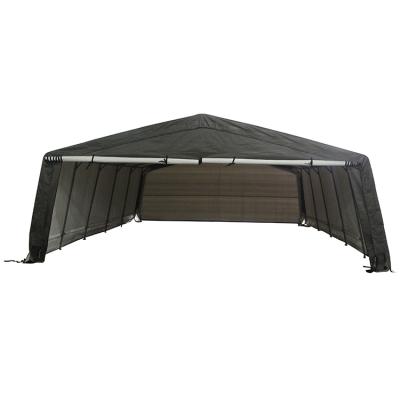 China Storage tent easy and quick stand portable folding fireproof 20*26FT outdoor aluminum car shed garage parking lot for sale