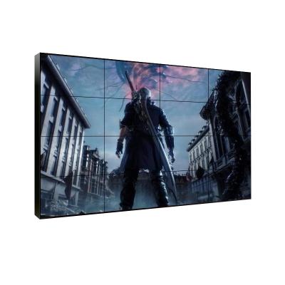 China Factory Direct Indoor 2x2 Narrow Bezel 2x2 Splicing Wall Mount LCD Display Screen Price Wall Mount Digital Video Signage for sale