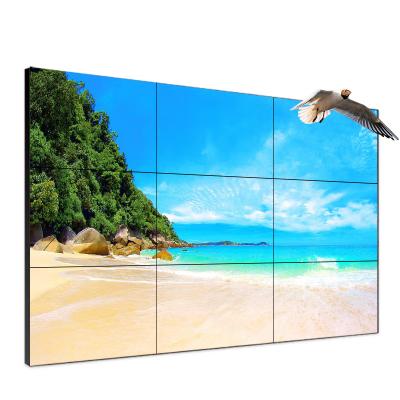 China Indoor Custom Size 46 Inch Narrow Bezel Multi Screen Advertising Player LCD Video Wall for sale