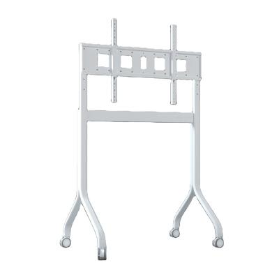 China SPCC Factory Supply High Standard Ergonomic Design Movable TV Stand Cart With Wheels for sale