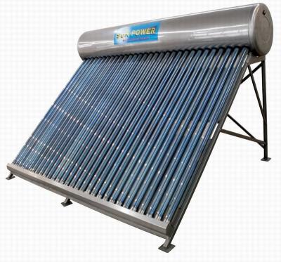 China China import direct pressure stainless compact solar water heater prices food grade SUS304 2B steel plate popular products in Malaysia for sale