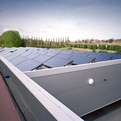 China Glass Glazed Flat Plate Solar Collector Solar System For Home for sale