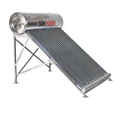 China Household Direct Plug Integrated Lowest Pressure System Residential Solar Water Heater for sale