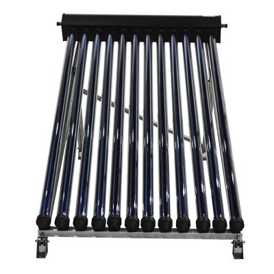 China Glass Pressurized Heat Pipe Copper Solar Hot Water Heater Solar Collector for sale