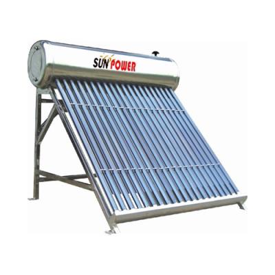 China Household non-pressurized mini solar water heater for sale