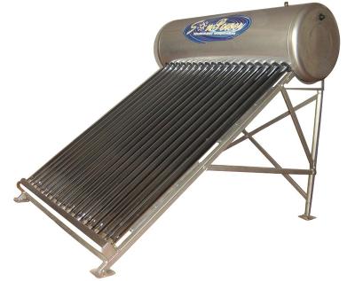 China Compact Outdoor Pressurized Solar Water Heater for sale