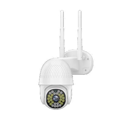 China Siren 1080P 28PCS LED 360Eyes WiFi 3D Built-in Siren 1080P 28PCS LED 360Eyes WiFi Surveillance Security PTZ Camera Surveillance WiFi Auto IP Tracking Outdoor Camera for sale