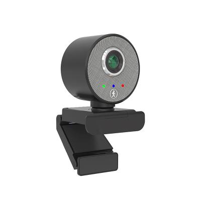 China Dual MIC AI New Arrival WDR Automatic Super Humanoid Focus 1080P USB Self Tracking Webcam for sale