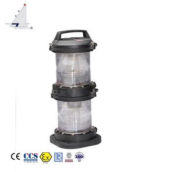 China Full Light For Boat Length Over 50m Marine Signal Light CXH6-10P All Round Dual Light Deck Navigation Marine Signal Light for sale