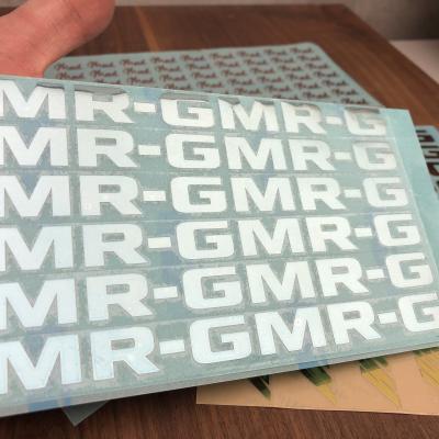 China Factory Direct High Quality Waterproof Sticker Transfer 3d Alphabet Metal Stickers Large for sale