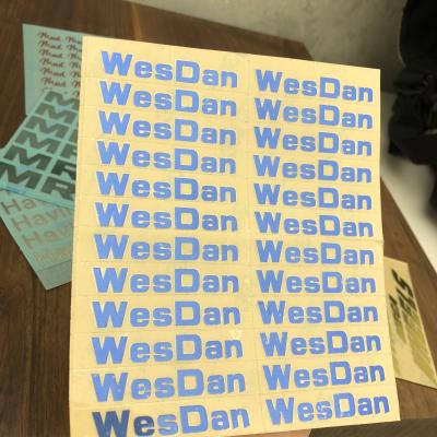 China Custom Transfer 3d Sticker Logo Metal Waterproof High Quality Stickers for sale