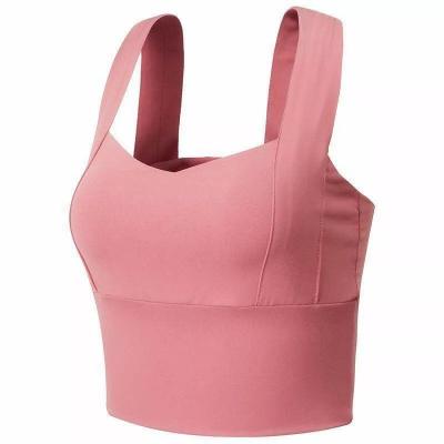 Cina Sports Summer Sexy Yoga Top Ice Silk Tube Bra Sport Crop Female Underwear Tank in vendita