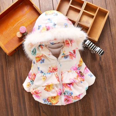 China Winter Warm Children Casual Suits Padded Jacket Girls Thicken 100% Cotton Clothing zu verkaufen