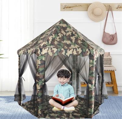 China Soft Hexagon Castle Toy Kids Play Tent Indoor Boy Toy Children Outdoor Play House for sale