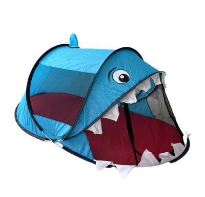 China Toy Animal Shark Cartoon Pattern Noise Soft Portable Children Toy Tent Play Tent Baby Kids Camping Playroom Child for sale