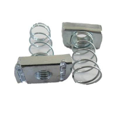 China Carbon Steel or Stainless Steel Stainless Steel Spring Nut for sale