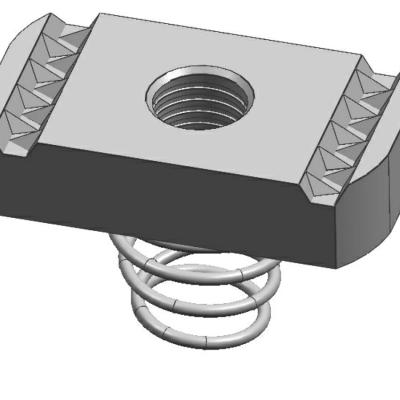 China Unistrut Channel Nut Without Spring Channel Nuts Without Spring for sale