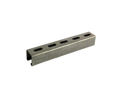 China Modern 41x41x2.5 HDG strut channel with holes, c strut steel channel .strut channel fitting for sale