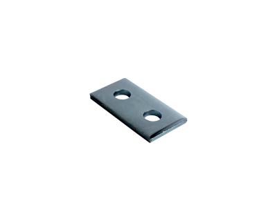 China Comp. elect. Galvanized Connection 2 Hole Flat Plate Fittings for sale