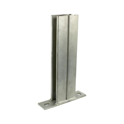 China Support Channel Steel Building Rail Roller Hanging Bracket for sale