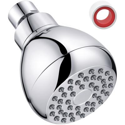 China No Needless Wholesale 3 Inch Pressure Music Height Shower Head With Chrome Plating Phone Music Water Proof Rain Shower for sale