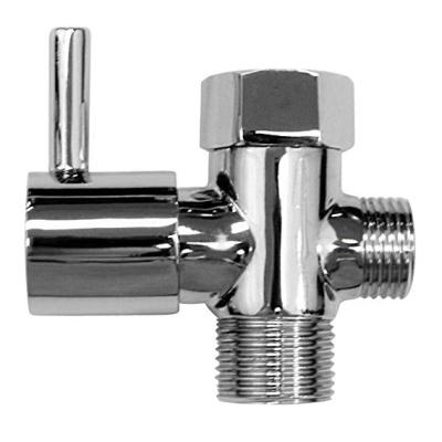 China Without diverter T-valve for shower set or toilet tank valve shower diverter bathroom use shower diverter for sale