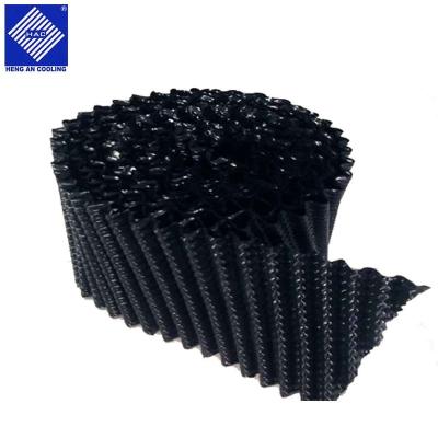 China Refrigeration Parts Roll Type Round Cooling Tower Fill PVC Infill for sale