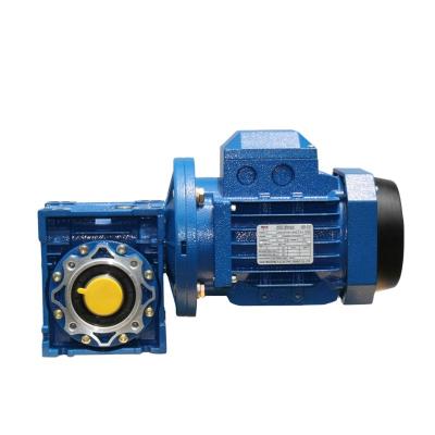 China Hotels NMRV050 60 70 Output NEMA34 Right Angle Worm Gear AC Motor Speed ​​Reducer Gearbox for sale