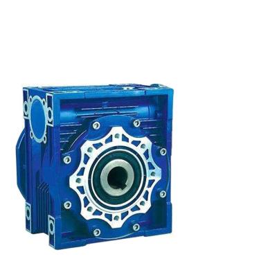 China Garment Shop Double Stage Transmission Wormgear Speed ​​Reducer With Electric Motor for sale