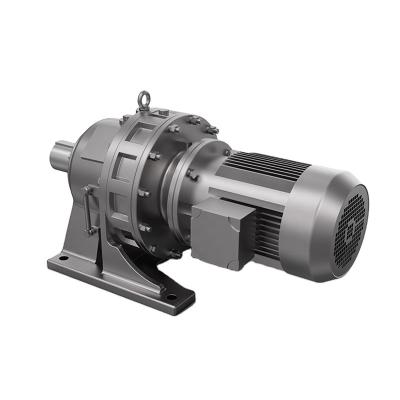 China Building Material Shops High Torsion Shaft Mounted Cycloidal Gearbox Speed ​​Reducer With AC Motor for sale