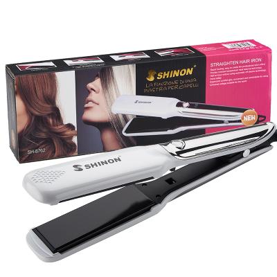 China Hotel Shipping and Handling - 8762 Travel Inch Magic Ceramic Tourmaline LCD Iron Hair Straightener Flat Iron for Worldwide Use for sale