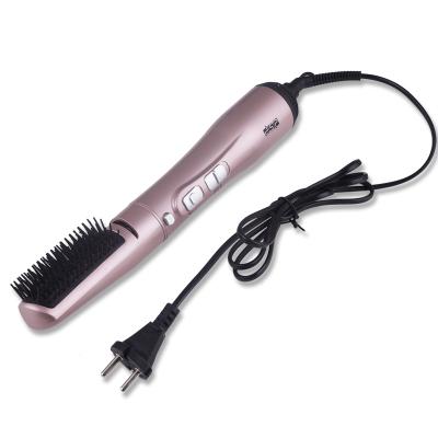 China DSP Foldable Professional Salon Multifunctional Hot Air Blow Drying Shape Styling Negative Hair Straightener Brush for sale