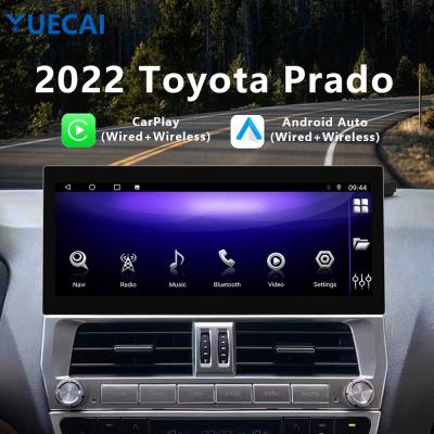 China Octa Core Toyota Android Head Unit Prado 12,3 Zoll 2000*1200 TS10 Plattform 8 Kern zu verkaufen