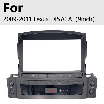 China Quadro de plástico 9 polegadas unidade de cabeça para 2009-2011 Lexus LX570 A à venda