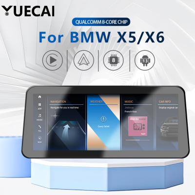 Cina 12.3inch Qualcomm 680 Android 13 Car Multimedia Player Navigazione Per BMW X5 E70 BMW X6 E71 in vendita