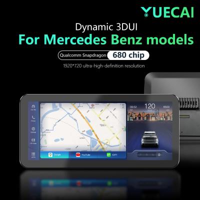 China 12.3“ Qualcomm Snapdragon 680 android 13 auto radio for Mercedes Benz NTG 4.0/ 4.5/ 5.0 /6.0 with Dynamic 3DUI carplay zu verkaufen