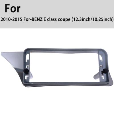 Cina Android Car Radio Fascia Accessori di telaio in plastica per BENZ E Class Coupe 2010-2015 12,3 pollici / 10,25 pollici con cavo di filo in vendita