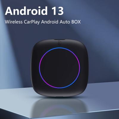 China Caja de conexión de Android 13 Carplay conectada a conexión inalámbrica y capacidad de integración de Apple Carplay habilitada en venta