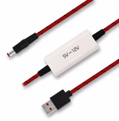 China 5v 6v To 9v DC Converter Boost Usb Step Up 12v Voltage Convert Cable 1.2m for sale