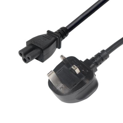 China Consumer Electronics 1.5m C5 Mickey Mouse AC Power Cord With Fuse Power Cord 10a 250v UK Power Cord for sale