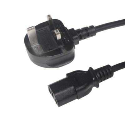 China COMPUTER Factory Price 1.5M Uk Power Cord With PVC For Computer Power Cord BS Plug for sale