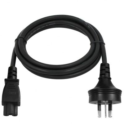 China Home Appliance RTS AU 3 Pin Plug AC Extension Lead c5 Australia SAA Power Cord for sale