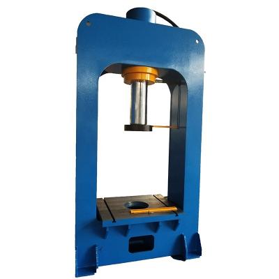 中国 H frame hydraulic forklift solid tyre tire pressing machines 販売のため