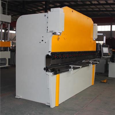 Китай press brake with Delem-DA41s controller and mechanical crowning compensation for 12 mm продается