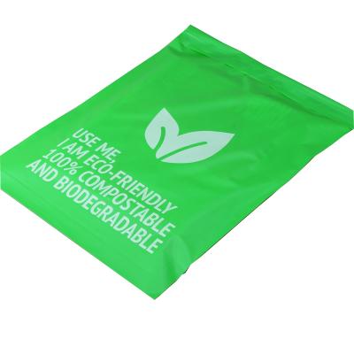 China 100% biodegradable hot sale high quality fully sealed compostable mailer bag fully sealed compostable bag for sale