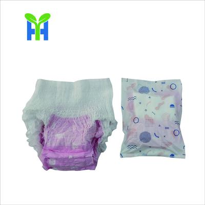 China Kafurou Breathable Night Used And Breathable Feature Girl Adult Diapers Style Protective Sanitary Napkin Underwear for sale