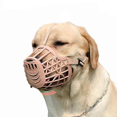 China Durable Breathable Muzzles For Dogs Crate Dog Muzzle Prevents Dog Chewing And Biting Muzzle for sale