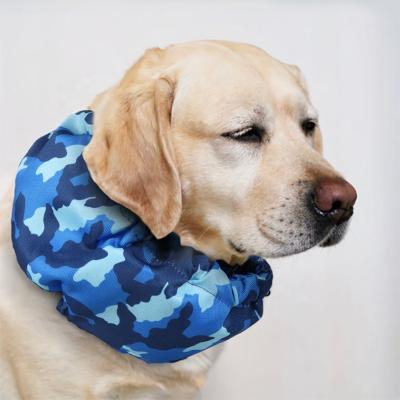 China Stocked Dog Cooling Collar With Recyclable Ice Packs, Adjustable Dog Ice Cool Cooler Collar Scarf Neck Wrap for sale